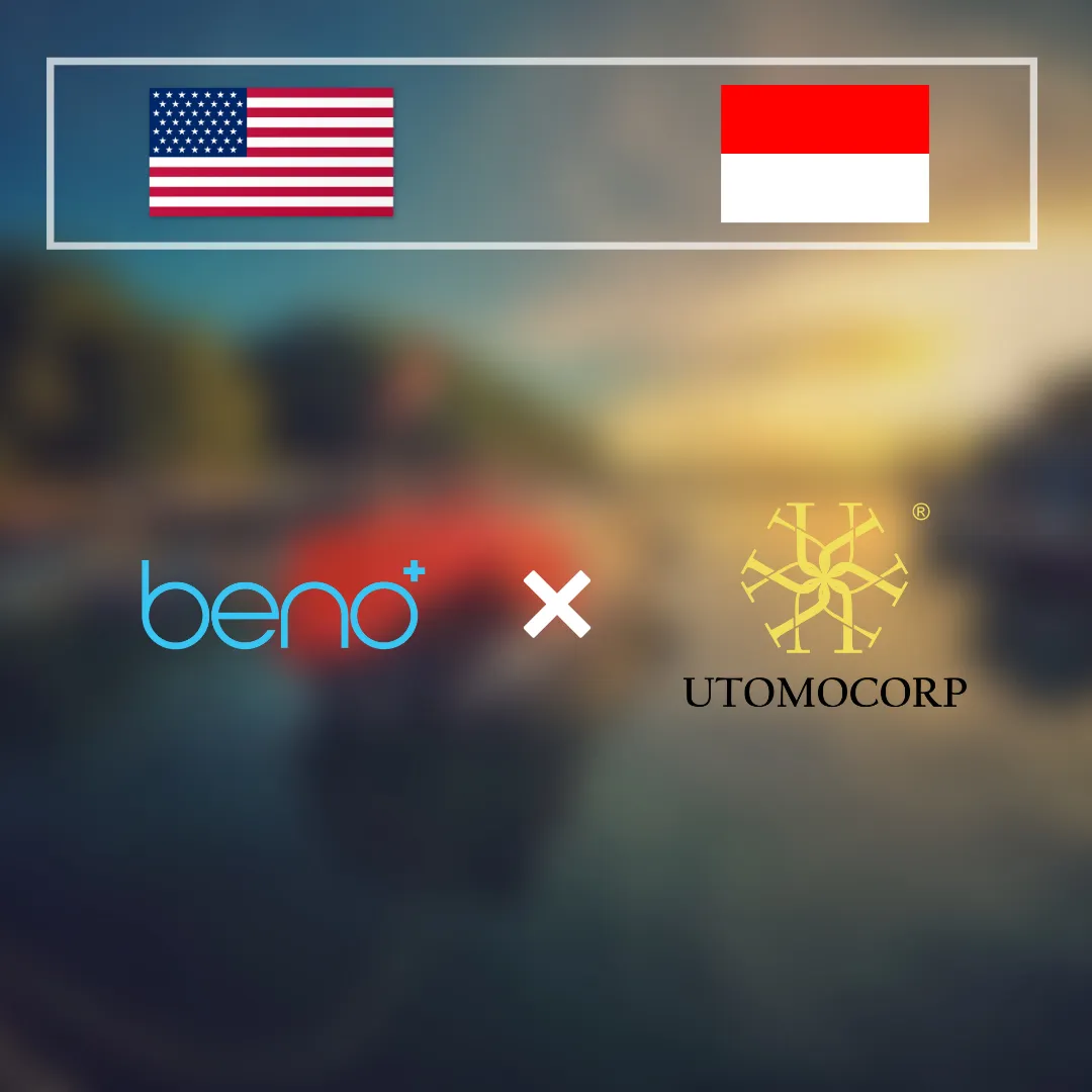 Beno, Inc. announces partnership with UTOMOCROP for the distribution of the Reevo Hubless E-Bike in Indonesia